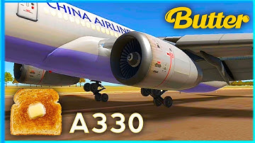 #swiss001landing  |  B U T T E R  in A330 (-30 fpm) Rate my landing on basis of touchdown only *