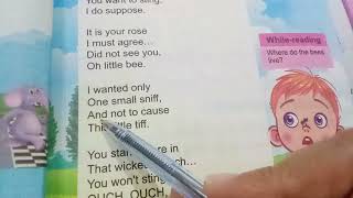 English grade 2 ( 2021-22) Unit 4 Bee on My Nose / Reading with translation book page 34