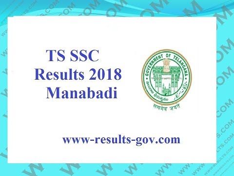 TS SSC Results 2018, Telangana Board 10th Result 2018 Manabadi Date