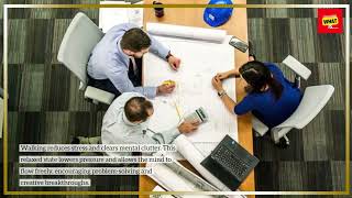 How do walking meetings increase creativity