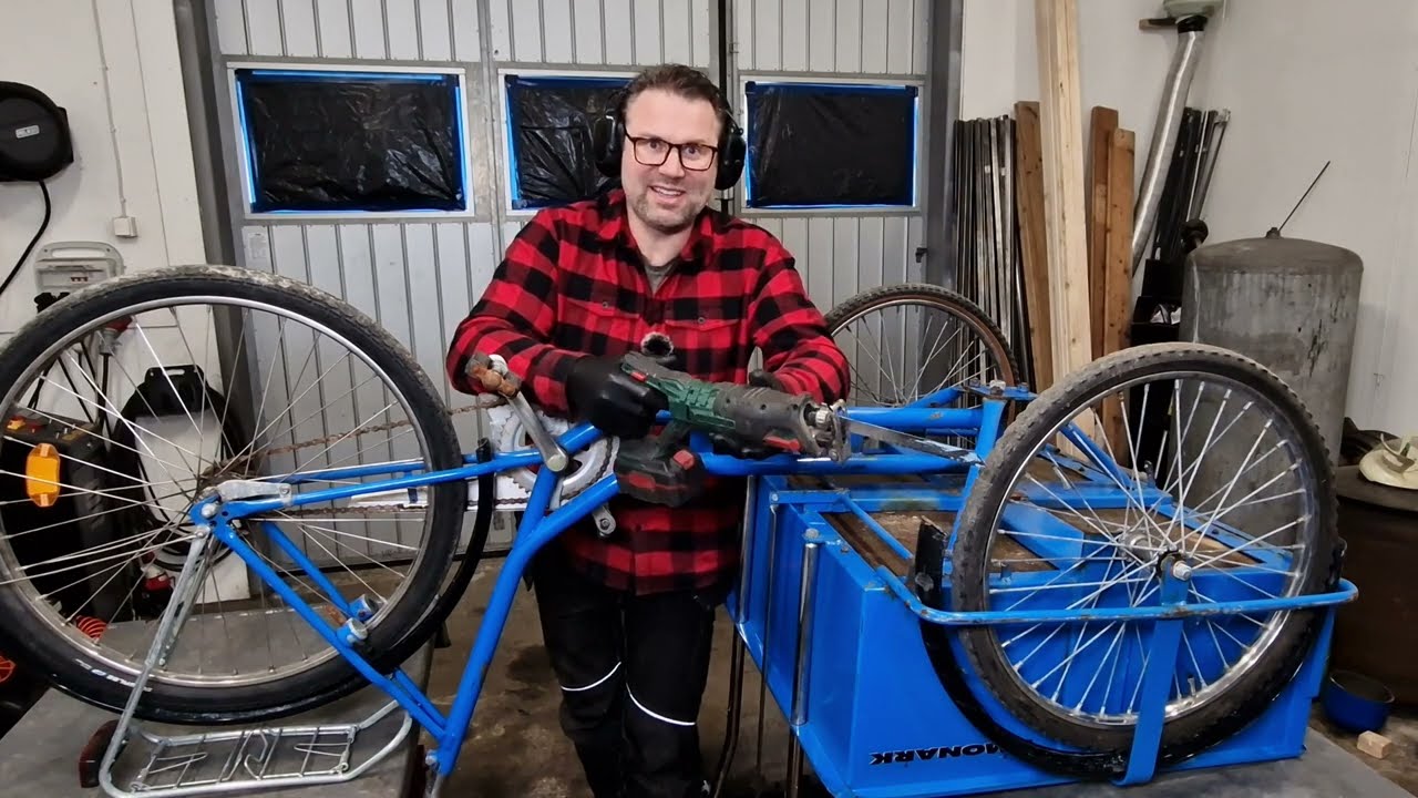 BYGGER OM LIVSFARLIG LÅDCYKEL - DYU FF500