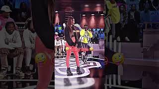 Video thumbnail of "Bro suddenly switched sides 💀 #shorts #wildnout #viral #trending"