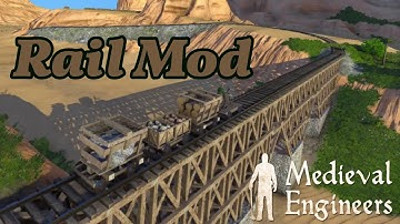 Rail Mod by Equinox Trailer - Medieval Engineers