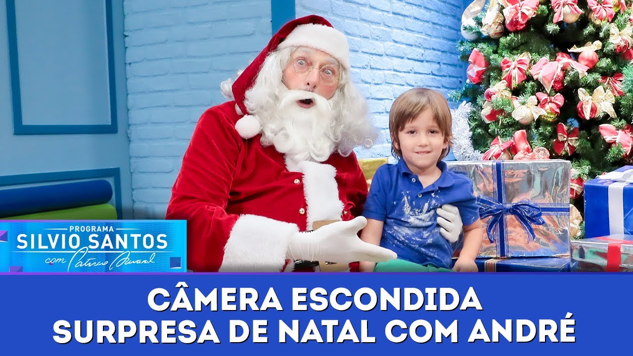 Surpresa de Natal com André | Câmeras Escondidas (24/12/23)