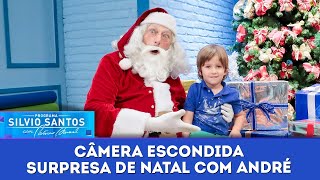 Surpresa de Natal com André | Câmeras Escondidas (24/12/23)