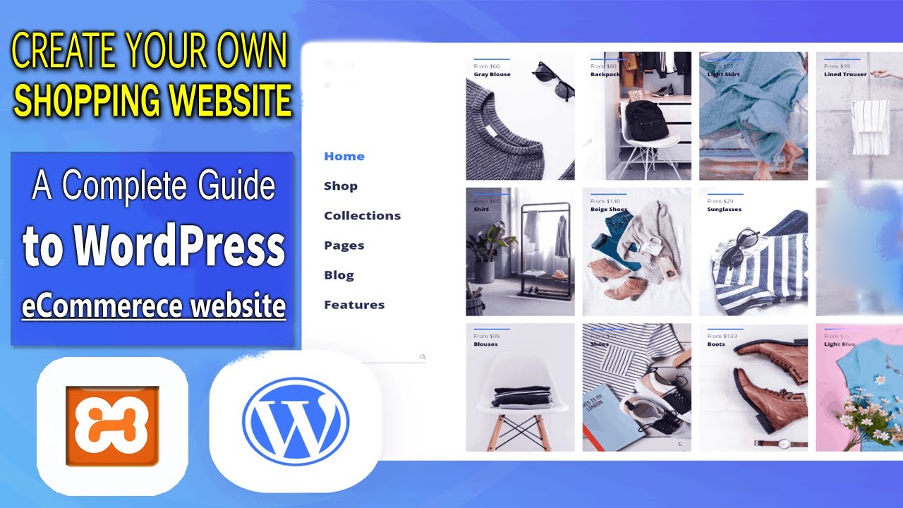 HOW TO CREATE FREE YOUR OWN ONLINE E COMMERECE WEBSITE IN WORDPRESS