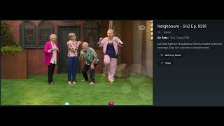 Neighbours Opening Titles August 2025