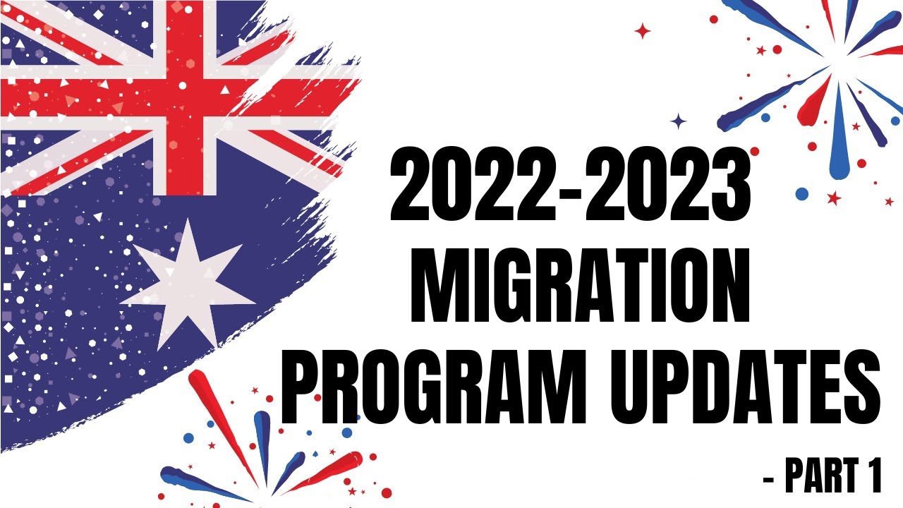 Australia S New Migration Program Planning Levels Part 1 Australia Immigration Youtube