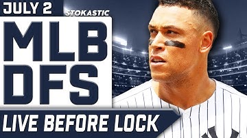 Best MLB DFS Picks Today: DraftKings & FanDuel Strategy | Live Before Lock
