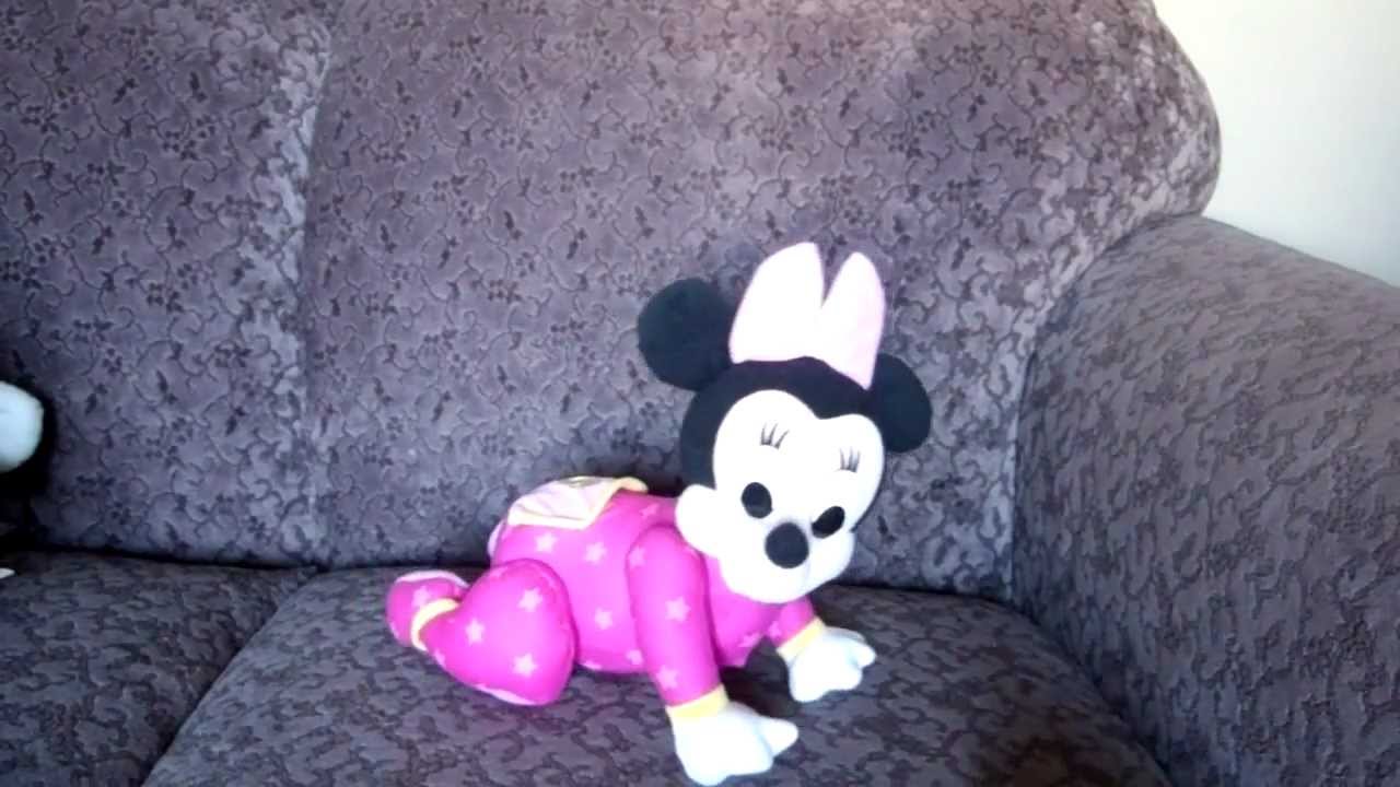 minnie mouse crawling doll