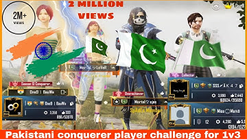 Random player call me noob | Random Pakistani conquerer player call me noob and i challenge for 1v3