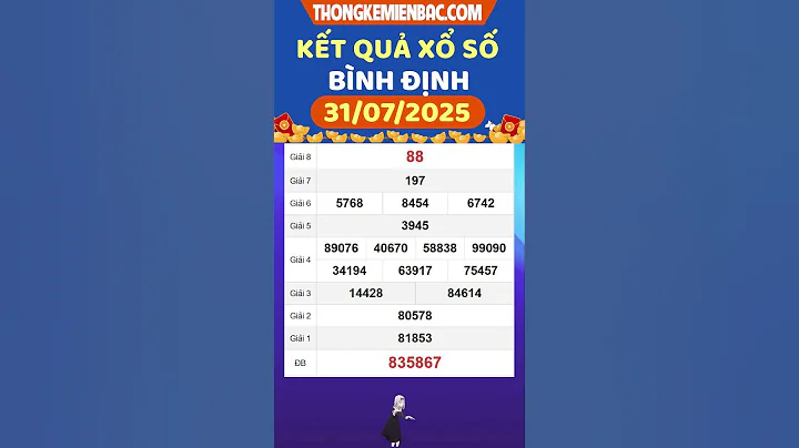 Xổ số Bình Định ngày 31 tháng 7 - XSBDI 31/7 - SXBDI - XS Bình Định - Xổ số kiến thiết Bình Định