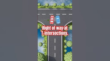 How should right of way be at T-intersections? #Priority #Traffic #Intersections