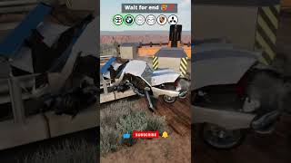cars vs high jump cars survival chance #trending #car #gaming