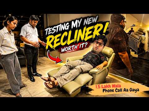 Fooku Vlog 🤣 Recliner ka Comfort | Phone Call Kiska Aaya? 😳