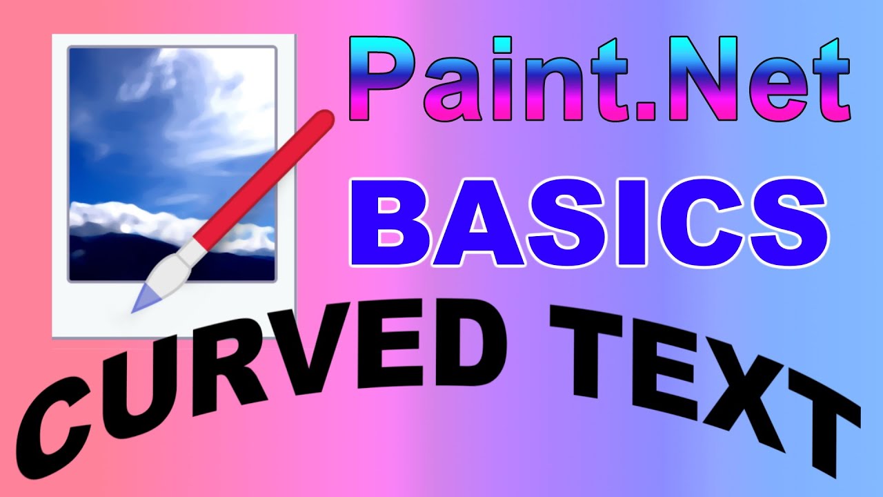 How To Make Curved Text In Paint.Net