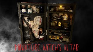 Watch Me Make A Miniature Witch's Altar That LIGHTS UP | Realistic Diorama