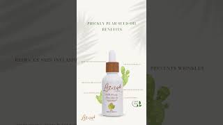 Prickly pear seed oil benefits ........... فوائد زيت بدور التين الشوكي