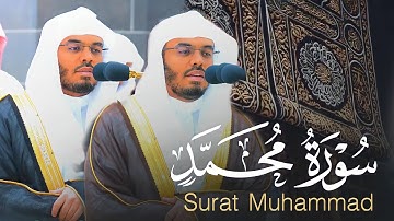 تلاوة فائقة الجمال لسورة محمد ﷺ♥️! للشيخ د.ياسر الدوسري من فجريات شهر ذو القعدة 1444| Surat Muhammad