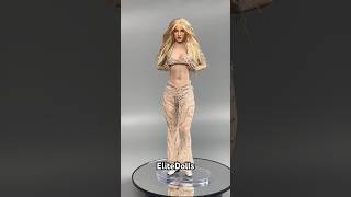 Britney and her sparkly outfit #doll #figure #doris #doriscustom#diy#EliteDolls