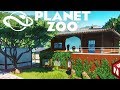 Planet Zoo - Многоэтажный домик персонала! #9