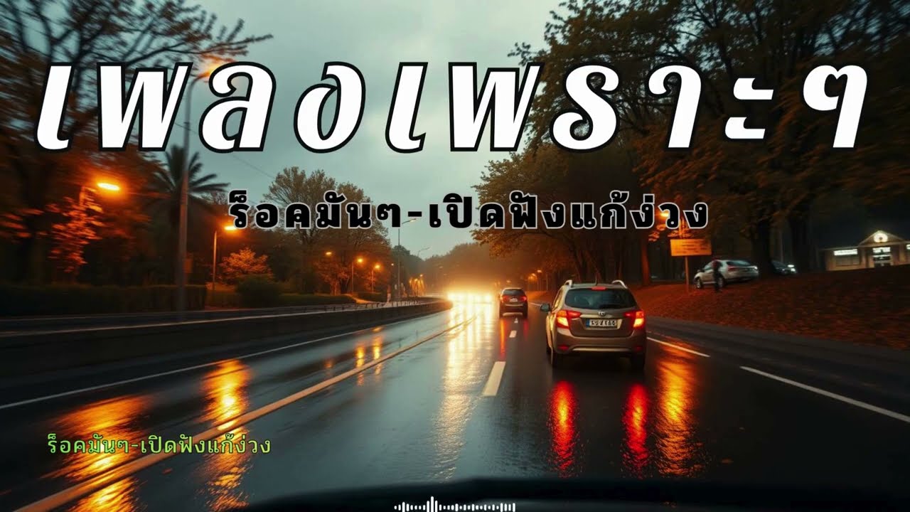 รวมเพลงสตริงเพราะๆ ฟังตอนขับรถไปต่างจังหวัด 30 นาทีเต็ม