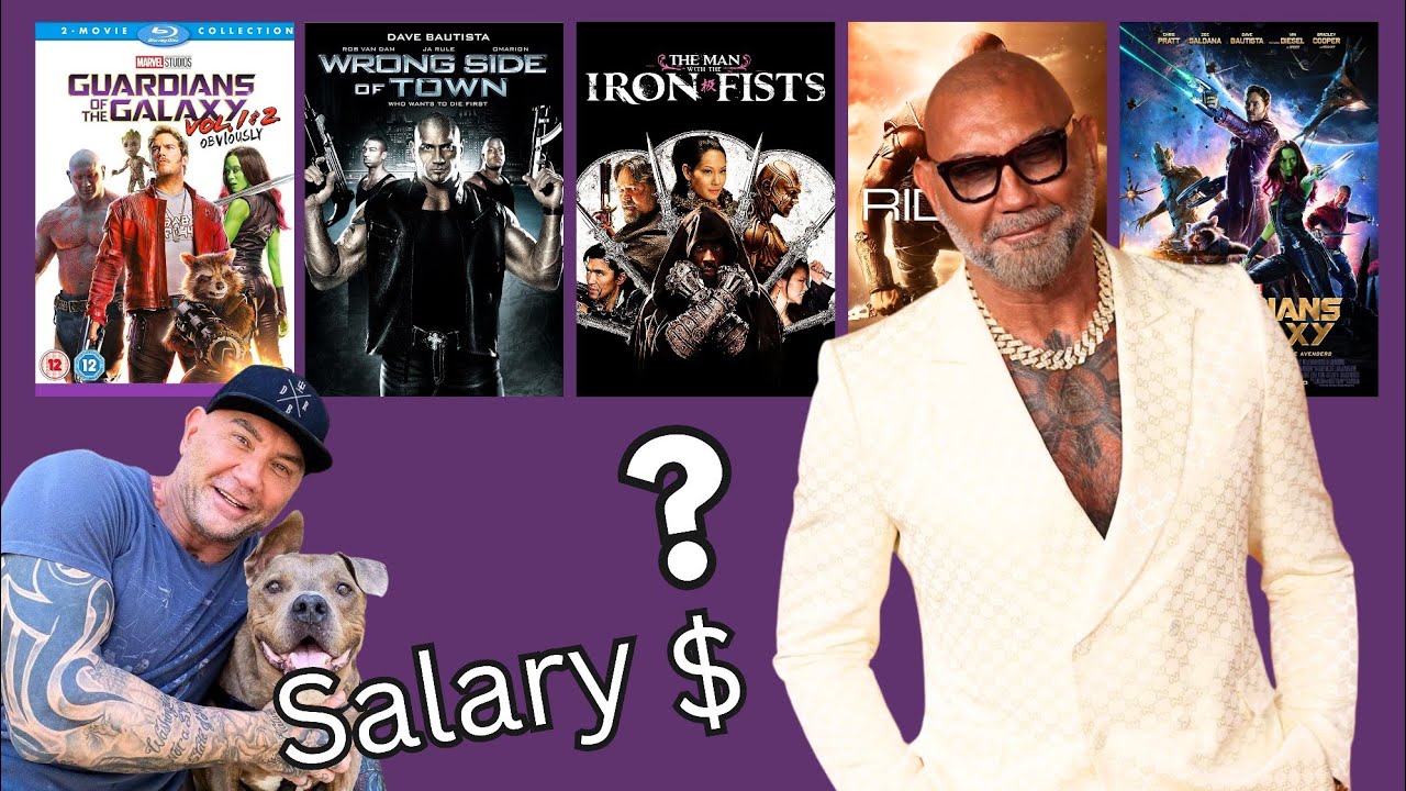 Dave Bautista Paycheck Breakdown – From $50K to $5 Million Movies