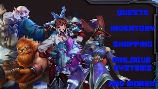 Paladins Open World Project | Quest, Items, Inventory, Shopping, Dialogue System And More| Devlog1.5