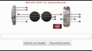 Bob Marley song played on Google doodle.avi