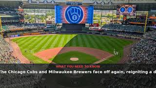Cubs vs Brewers Renews Heated NL Central Rivalry | September 2026 | NewsDrop Cubs vs Brewers Renews Heated NL Central Rivalry | September 2026 | NewsDrop