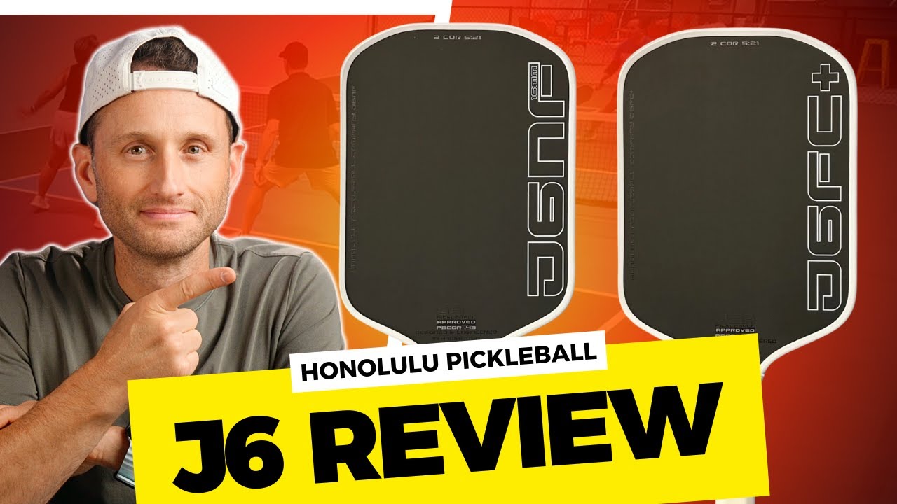 Honolulu Pickleball J6NF vs J6FC+: Which Elongated Paddle Should