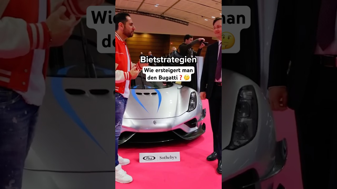 Wie ersteigert man den Bugatti 