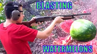 Blasting Watermelons