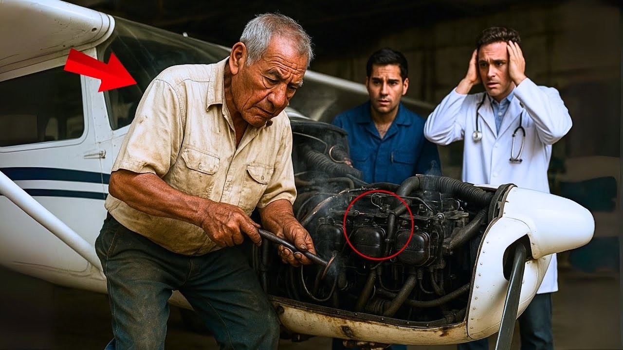 JUBILARON AL MECÁNICO POR SER VIEJO...PERO ÉL SALVÓ UN RESCATE AÉREO QUE NADIE PODÍA RESOLVER