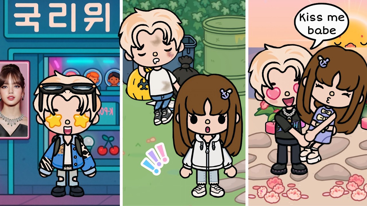 I Fell In Love With LISA From BLACKPINK On Vacation In Korea!😍🇰🇷💘| Toca Boca x BLACKPINK | #tocaboca