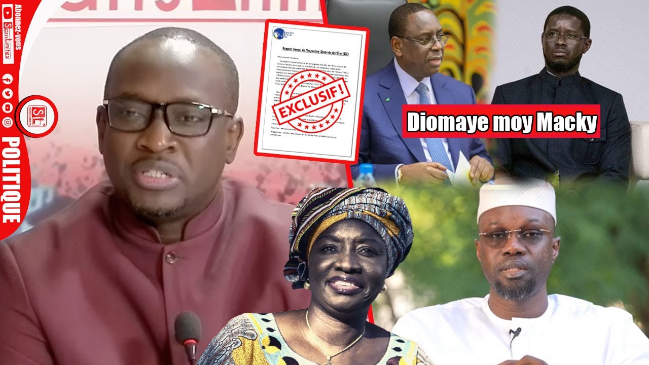 Ni oui ni non, Diomaye sur sa candidature en 2029, rapport commandité contre Mimi»Diomaye moy Macky