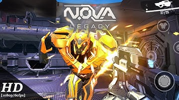 N.O.V.A. Legacy Android Gameplay [1080p/60fps]