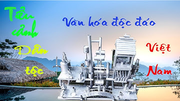 Tiểu cảnh Guồng nước Dân tộc độc đáo "có 1 không 2" | Văn hoá đặc trưng vùng cao ở Việt Nam