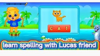 “Learn Spelling with Leucas 🐶 | Fun Vocabulary Game for Kids”#kidslearning #viral #shorts 👈🎉❤️