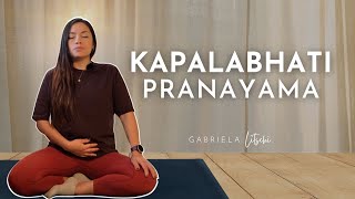 Kapalabhati  Pranayama 🔥 Ejercicio de Respiración energizante @GabrielaLitschi by Gabriela Litschi 5,072 views 3 months ago 12 minutes, 45 seconds