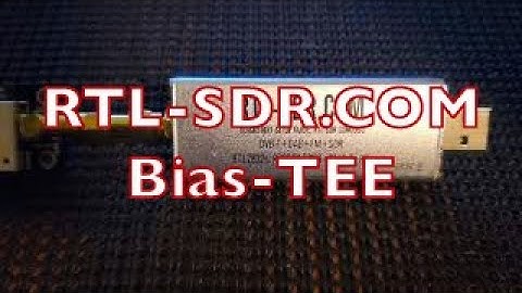 Using RTL-SDR.COM V3 Bias-Tee On Windows 10  |  Bias-Tee ON/OFF