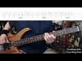 Counting stars by onerepublic  bass cover with tabs playalong