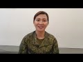 FEMALE ROTC CADET JOINS THE PHILIPPINE ARMY