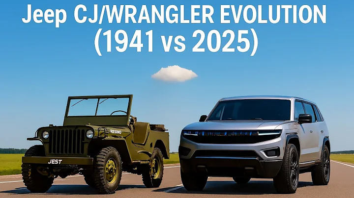 JEEP CJ & WRANGLER EVOLUTION 1941 → 2025 | ICONIC 4X4 TRANSFORMATION OVER 84 YEARS!