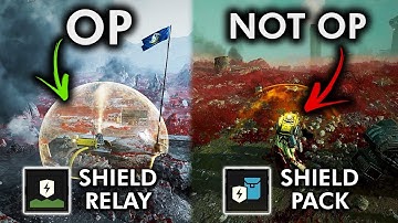 Helldivers 2 PSA: Use the Shield Relay, not the Pack