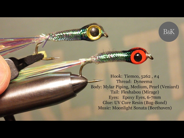 Cypert's Minnow - Great white bass fly - McFly Angler Fly Tying