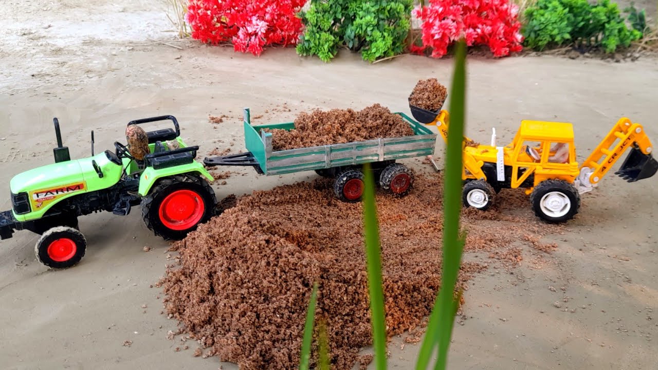 mini jcb and truck trolley loding ret video [keepvilla