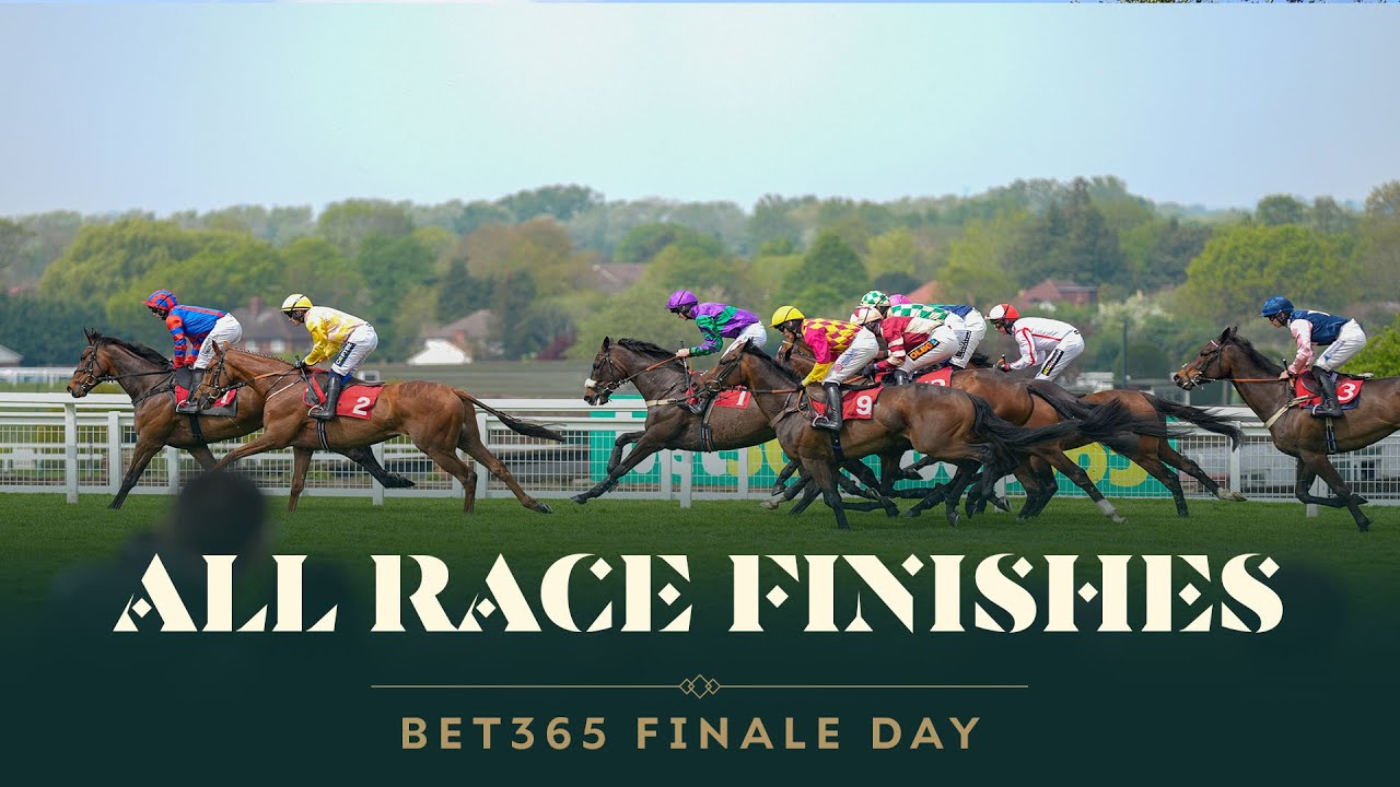 ALL RACE FINISHES ON BET365 JUMP FINALE DAY AT SANDOWN PARK