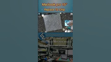 How to replace Macbook pro  apple T2 security chip