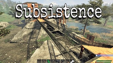Subsistence S3 EP107 | Laying the glass floor walkway..